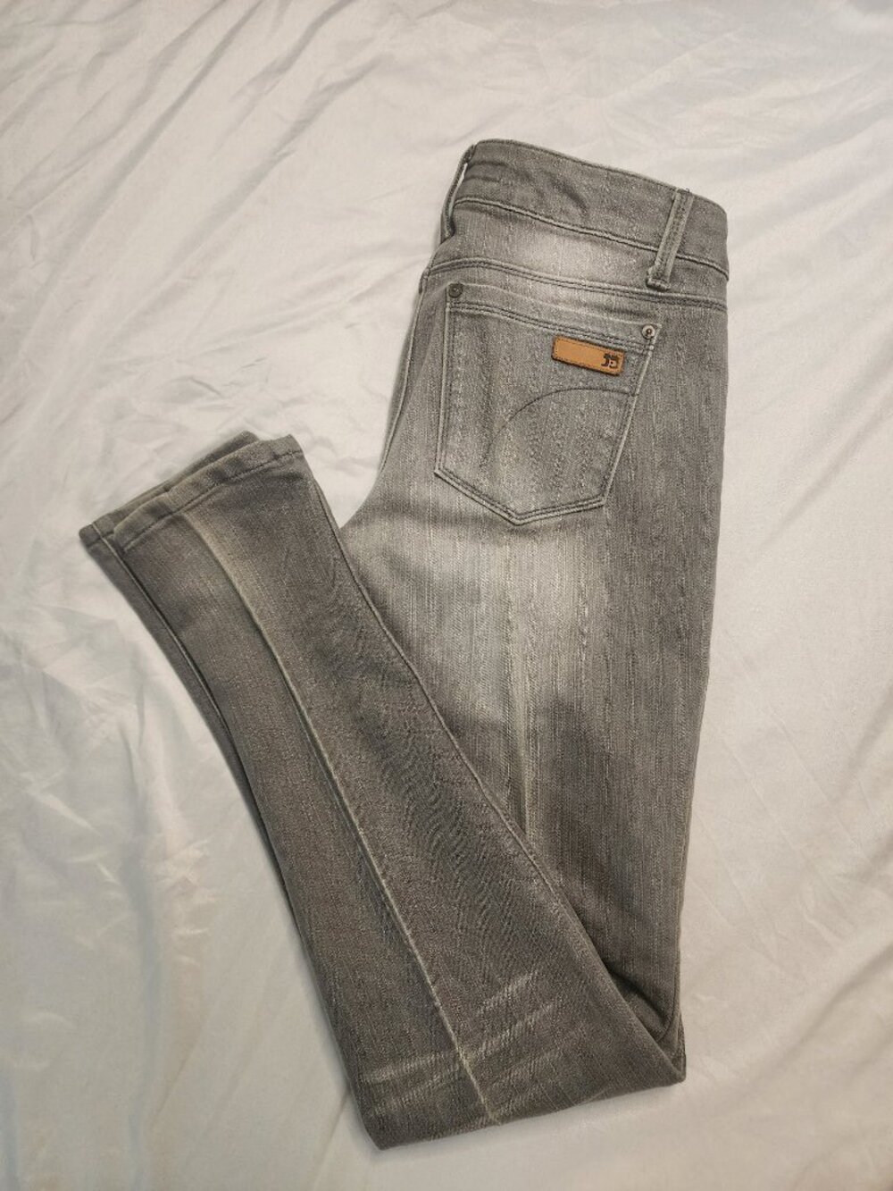 Joe's Jeans Chelsea Skinny Jeans Nikki Gray Wash Stretch Denim Women's Size 27 - Picture 9 of 12